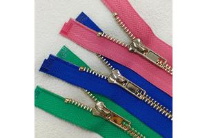 No Brand Heavy Duty Brass Metal Zipper for Jackets Sewing Coats Crafts Home Textiles-Zipper Separating Jacket