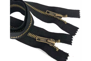 New Design Custom Length Home Textile Fireproof #5 #8 Open-End Brass Zipper Protective Safety Clothing Coverall Garment