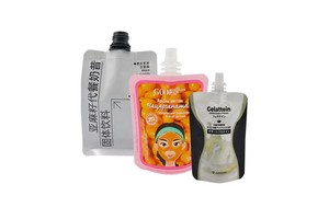 Custom Logo Recyclable Refill Spout Pouch for Liquid Soap Body Oil Lotion Hand Cream Skincare Packaging