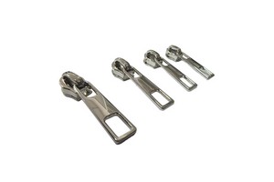 Durable Zipper Slider and Puller Custom Logo Metal Zipper Pull Puller Handbags, Clothing Accessories