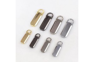 For Deepeel KY907 5# Metal Zip Sliders Repair Kit Open-End DIY Sewing Accessories for Clothing Coat Bags Decorative Zip Pullers