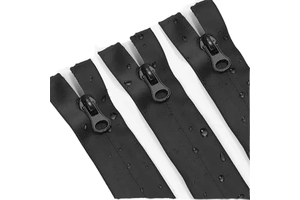 Factory Direct Sales Custom Eco-Friendly Open-End Nylon Zippers for Clothing Shoes Home Textiles Bags Tents Waterproof Plastic