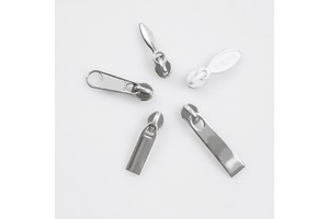 Factory Direct Sales 5# Zinc Alloy Non Lock General Zipper Pull Slider for Luggage