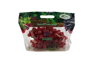 Custom Printed Food Grade Grape Packaging Bag Table Grape Packaging Bag Factory