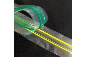 PE Material Vacuum Bag Zipper, Dual/Single Track Design, Strong Waterproof Seal for Food Packaging