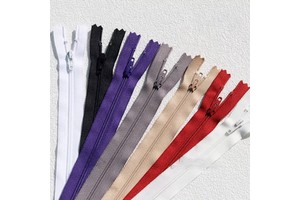 For YKK No. 3 Plastic Nylon Closed Zipper Pants Various Colors 582 Models Available