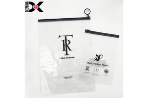 High Quality Wholesale Resealable Slider Zipper PVC Frosted Plastic Ziplock Bag