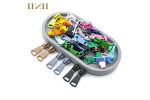 Custom Zip Zipper Puller Zinc Alloy Zipper Sliders Wholesale Universal Zipper Sliders
