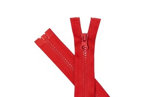 High Quality Custom Length Single Slider Resin Zipper Auto Lock Open-End Sustainable Available Various Colors for Bags Garments