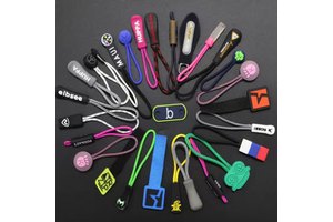 Custom Rubber Zipper Puller Wholesale High Quality Zipper Pulls Custom Zip Puller