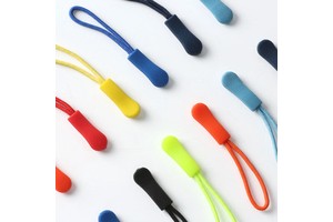 New Design Premium Custom Silicone Rubber Zipper Slider Puller for Luggage Bag Clothes