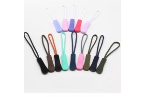 High Quality TPU Zipper Puller Cord in Stock and Customized Pvc Zipper Slider Zipper Head Designer for Bag, Garment