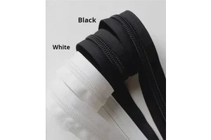 Hot Sale Genuine YKK No.10 RC Nylon Zipper Enterprise Procurement Rectangle Pattern Made From Durable Plastic