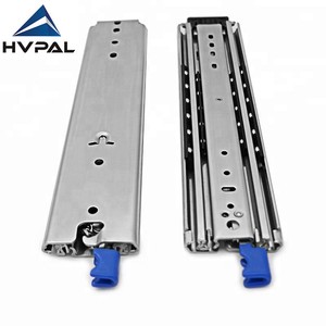 227KG Full Extension Lock-In And Lock-Out Heavy Duty Slide Rail Full Extension Drawer Slide Ball Bearing Drawer Slide