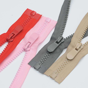 Resin Open-end Zipper Design Puller and Slider 8# Factory Down Jacket Zipper