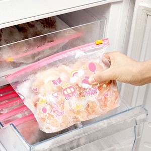 Custom Eco Friendly Printed Zipper Resealable Pe Slider Bag & Ziplock Freezer Bag with logo