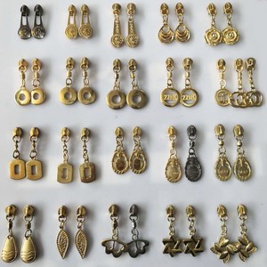 Zipper Slider Puller OEM Factory Custom Brand Logo Nickel Free Metal Auto Lock Zinc Alloy Painted