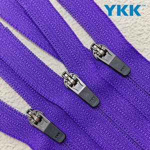For YKK High Quality Nylon Zipper with Rubber Puller Invisible Feature for Bags & Luggage No Reviews yet 25 Sold
