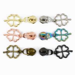 For Deepeel F2-7 5# Metal Open-End Nylon Zipper Slider Replacement Sew Accessories for Garments & Backpacks Zipper Puller