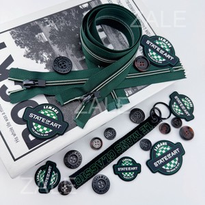 3M Open-end Full Zip Lace Polyester Long Chain Easy-Pull Auto Lock Slider Tape Recycled Nylon for Shoes Bags Garments Home