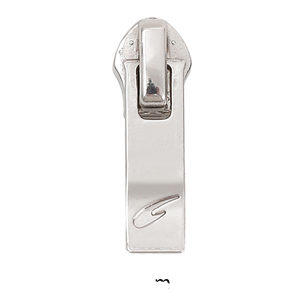 Custom Logo Auto Lock Zinc Alloy Plated Luxury Brand Zipper Slider Durable Metal Pull on Nylon Zipper Hardware