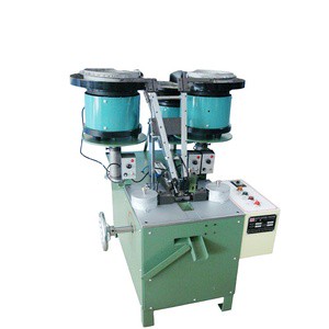 Factory Sale Zipper Pulls Puller Slider Making Machine Manufacturer Automatic Non-Lock Coil Zipper Slider Assembly Machine