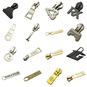 Wholesale Custom Metal Zip Puller Personalized Rainbow Zipper Slider with China Logo Handbag Boot Accessory