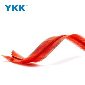 Wholesale 2# Woven Lace Nylon Invisible Zipper with Hidden Teeth Slider Factory Price for Garments Home Textiles Made of Plastic