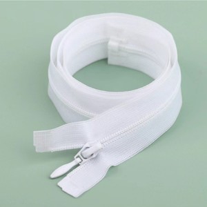 Custom 3# 5# Open End Colorful Invisible Nylon Zipper for Garments Pants Home Textile