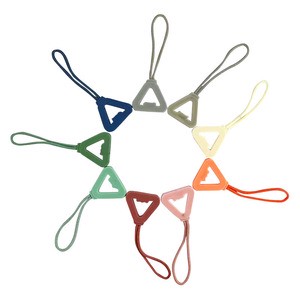 Durable Plastic Zipper Triangle Charging Bag for Outdoor Sports