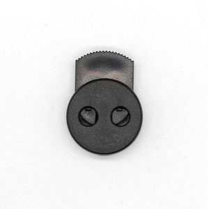 Double Hole Plastic Spring Cord Lock for Drawstrings Bag Replacement, Shoe Lace Toggles Stopper Fastener Slider Cord End