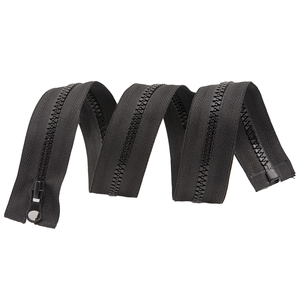 Manufacturer Custom Eco-Friendly Resin Open-End Zipper Bags Garments Shoes Home Textiles Colorful Nickel-Free Auto Lock Slider