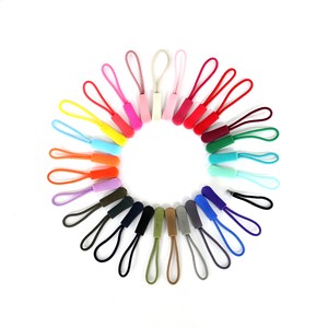 2022 Hot Sales Sports Bag Colored Soft PVC Zipper Pulls Replacement