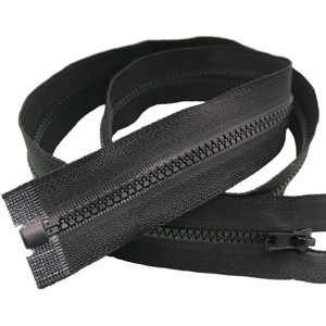 High Quality 3# Resin OPEN-END ZIPPER Smooth Seamless Plastic Zippers No Sticking or Jamming-Factory Direct Sales