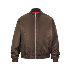 Custom Winter High Quality Solid Double Slider Vintage Bomber Flight MA1 Jacket for Men Embroidered Print Towel Embroidery