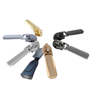 YX AL-056 Modern Non-lock Metal Resin Stainless Steel Zipper Slider for Garment Use No.3/5/8 Sizes Universal
