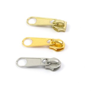 Wholesale 3# 5# 8# 10# Customize Metal Zipper Puller Luggage Bags Zipper Pull Zipper Slider