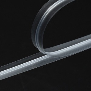 Hot Sale Transparent PE PP Pvc Long Chain Pe Flange Zipper Sliders for Zip Lock Plastic Bags