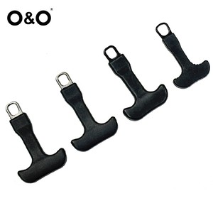 Custom T-shaped Heavy-Duty TPU Pull Head Metal Zipper Puller for Insulated Ice Bags and Waterproof Bags