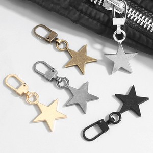 High Quality Star Shape Detachable Repair Zipper Puller Replacement Metal Zipper Sliders Accessories