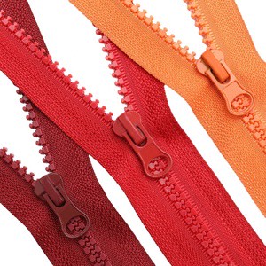 3# Resin Plastic Open-end Auto Lock Slider Zipper for Children's Clothing and Luggage Bags