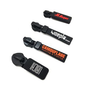 YYX Custom Zipper Pull Creative Pattern Zipper Puller Black Zipper Head Slider for Bags