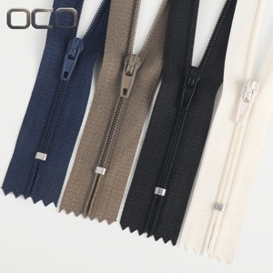 Wholesale Suit Pants Zipper No.3 Nylon Zipper Closed End Casual Pants Plastic Coi Bag Zipper Sewing Accessories