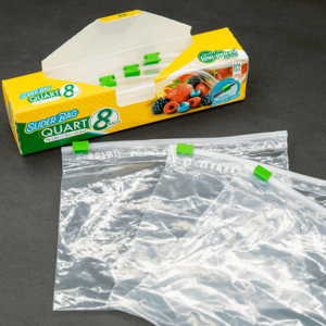 Manufacturer Wholesale Ldpe Plastic Saddle Slider Ziplock Freezer Bags Ziplock Slider Plastic Bag for Fruits Vietnam Supplier