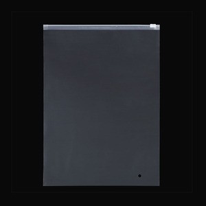 Wholesale Printing Logo Clear Recyclable Zipper Bag Packing T-shirt Jacket Trousers Self Seal Clear Slider Zip Bag