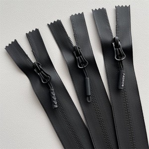 Reflective TPU & Waterproof Plastic Nylon Zipper Auto Lock Slider Closed End for Garment Outdoor Jackets Coats Backpacks Bags