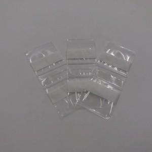 Eco Friendly Medicine and Drugs Packaging Reusable Ldpe Zipper Mini Plastic Bag