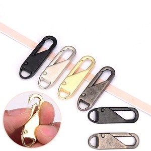 Zipper Slider Puller Detachable Instant Zipper Repain Kit Replacement for Broken Buckle Travel Bag Suitcase Zipper Head