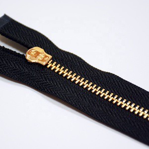 Apparel Accessory Zips Open-end Shoes Metal Zipper Big Brass Zippers for Clothes