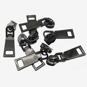 Custom Classic Zipper Pulls Slider Waterproof Zinc Alloy/Metal for Clothing Bags Garments Shoes Accessories-Factory Wholesale